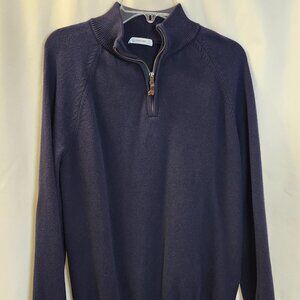 J Crew Crewcuts Boys Pullover Zip Sweater  Style AZ753  Size L  12-14
